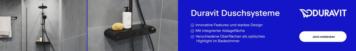 Duravit Aufputz-Duschsysteme günstig kaufen im Bad und Sanitär-Shop Skybad