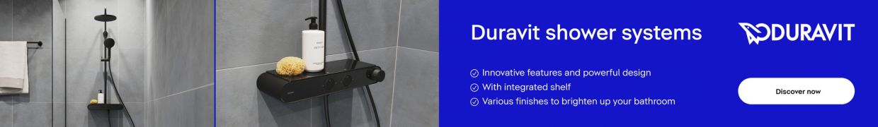 Discover DURAVIT thermostatic shower systems on skybad.de, the bathroom and sanitary ware shop, Germany.