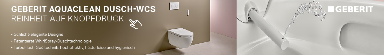 geberit aquaclean dusch-wc angebot
