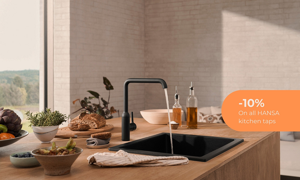 hansa special offer for kitchen taps