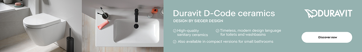 Duravit D-Code bathroom ceramics collection