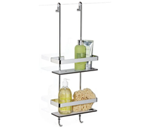 Hanging shower basket