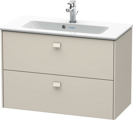 Duravit Brioso, Ketho Vanity Unit Wall Mounted Compact