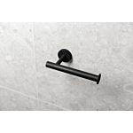Herzbach Deep Black Papierrollenhalter 23.814000.1.12 , Wandmontage, schwarz matt