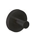 Herzbach Deep Black Handtuchhaken 23.819000.1.12 Ø 32 mm, Wandmontage, schwarz matt