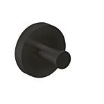 Herzbach Deep Black Handtuchhaken 23.819000.1.12 Ø 32 mm, Wandmontage, schwarz matt