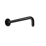 Bras mural Herzbach Deep Black 23.960350.1.12 350 mm, pour douche à effet pluie, noir mat