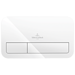 Villeroy & Boch ViConnect E200 Betätigungsplatte 92249068 weiß, aus Kunststoff