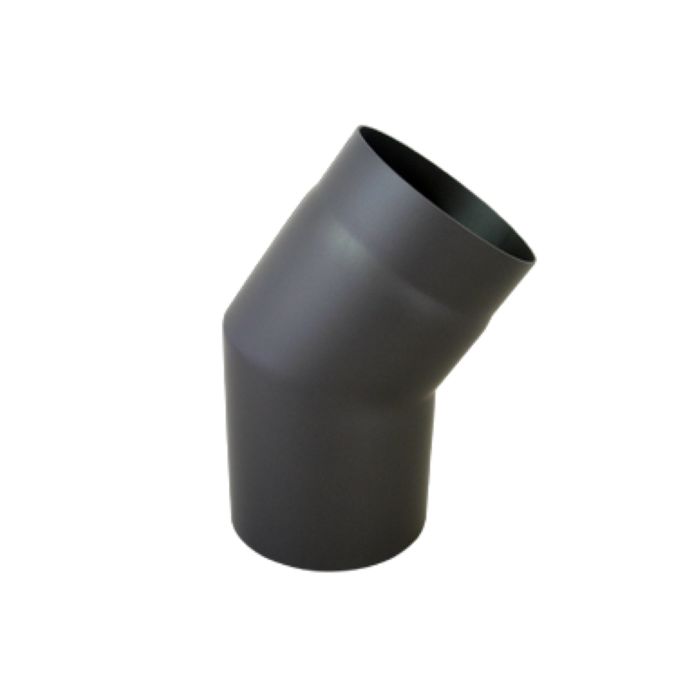 Bertrams Bogen 07SB33-200 33°, 2-tlg., Ø 200 x 2 mm, feststehend, ohne Tür, gussgrau 2