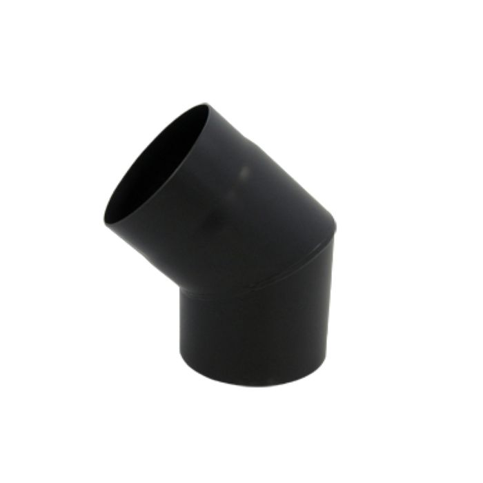 Bertrams ST-Pu 08SB45-130L Segmentbogen 45ยฐ 130mm Schwarz