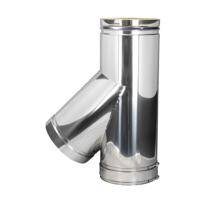 Bertrams Dw 22SA45-180 Chimney Connector 45 Degree 180mm 2