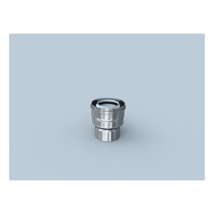 Bertrams Polyline LAS Kesselanschluss 42KA63-80 Kesselstutzen 63/96 Abgassystem 80/125