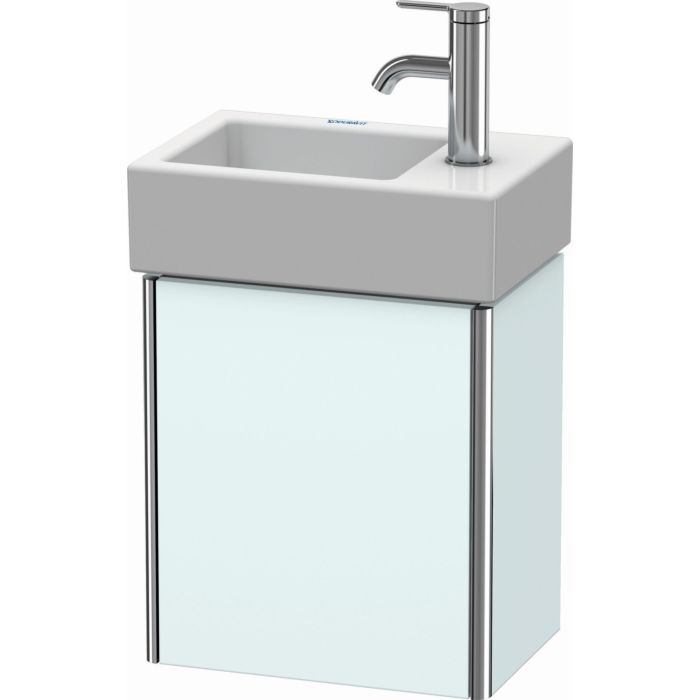 XSquare Duravit XS4099L0909 36,4x39,7x24cm, porte à gauche, bleu clair mat