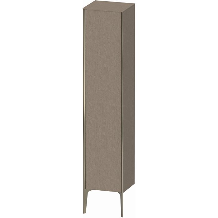 Duravit XViu XV1335LB111 40x36x177cm, champagne mat, porte à gauche, chêne cachemire