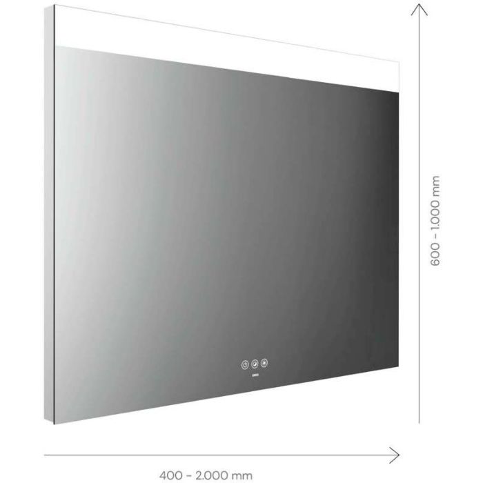 Emco Mi 250+ LED Lighted Mirror 400 x 700 mm