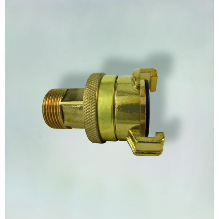 Accouplement Fukana avec contre-écrou 33407 laiton, 1" AG (extérieur env. 33mm), compatible Geka