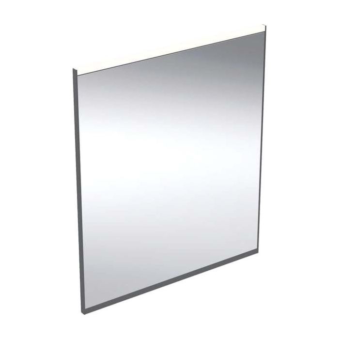 Geberit Option Plus LED Mirror 502781141 60x70cm Black Mat/Anodized Aluminum