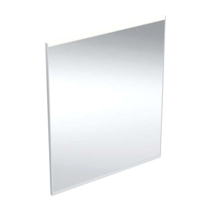 Geberit Option Plus Miroir lumineux carré 502781001 60 x 70 cm, aluminium anodisé, éclairage direct/indirect