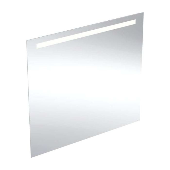 Geberit Option Basic Miroir lumineux carré 502814001 éclairage supérieur, 100 x 90 cm