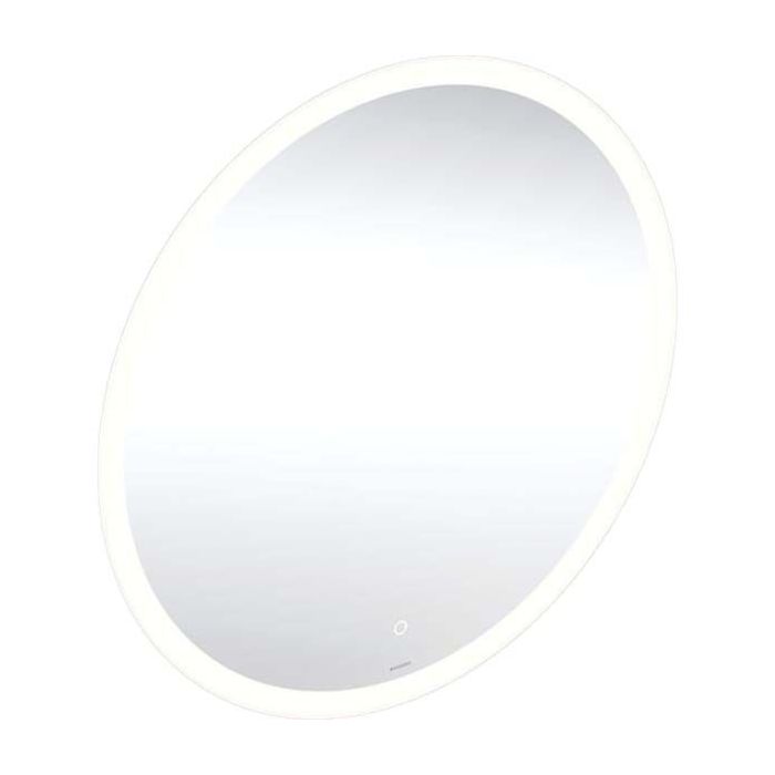 Geberit Option Miroir lumineux rond 502797001 60 cm, éclairage LED direct/indirect, capteur tactile, lumière d'orientation 2