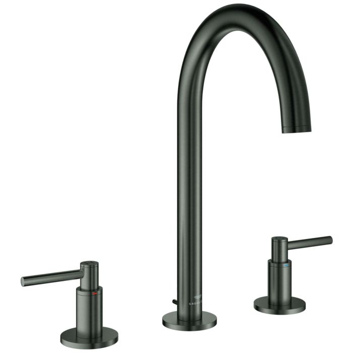 Grohe Atrio mitigeur lavabo 3 trous 20649AL0 1/2", graphite dur brossé 6
