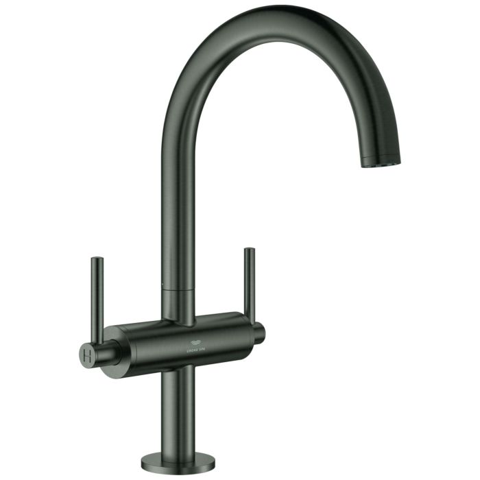 Grohe Atrio mitigeur lavabo 3 trous 20649AL0 1/2", graphite dur brossé 5