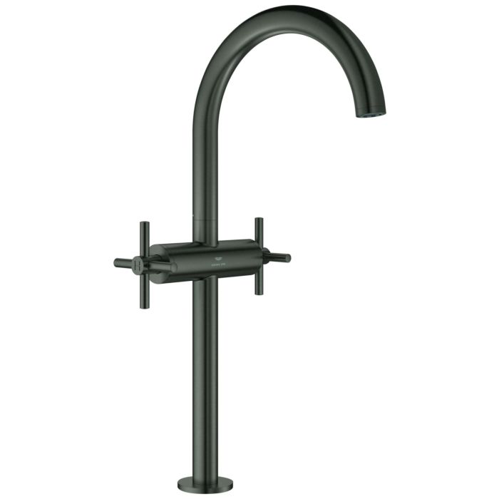 Grohe Atrio mitigeur lavabo 3 trous 20649AL0 1/2", graphite dur brossé 4