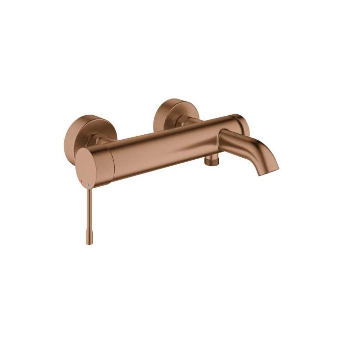 Grohe Essence mitigeur lavabo 24173DL1 1/2", taille M, avec garniture de vidage , coucher de soleil chaud brossé 6