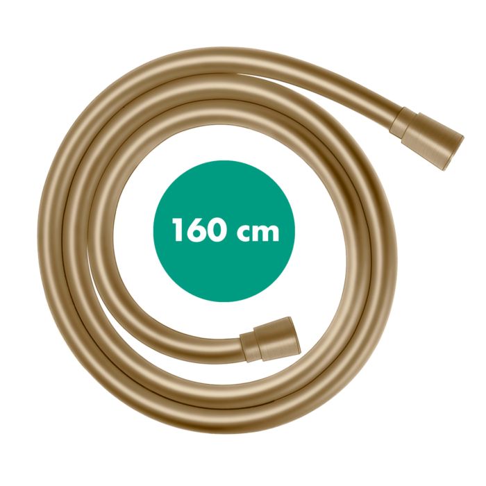 Hansgrohe Doucheslangen - Isiflex doucheslang 160 cm, satinox 28276810