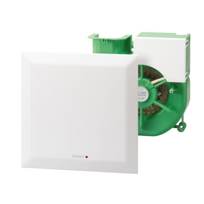 insert de ventilateur Helios 08143 Débit volumique de 60 m³/h, avec fonctionnement par poursuite/intervalle codable 2