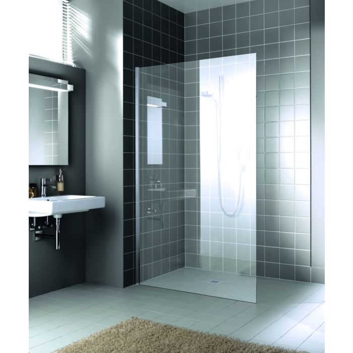 Kermi Walk-In XC WIO XCWIO10020VPK 100x200cm, TSG clear KermiClean, silver high gloss