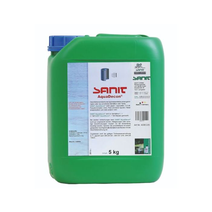 Sanit AquaDecon hygiène des mains 3384 Bidon de 5 litres