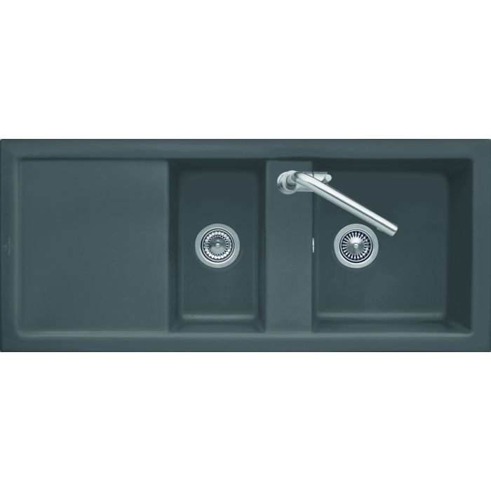 Villeroy und Boch Villeroy et Boch 672600i4 1160x510mm rectangle Graphite CeramicPlus