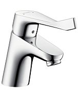 Hansgrohe Focus 31910000 Single Lever Basin Mixer 70 With Pop Up Waste Set And Extra Long Handle Chrome