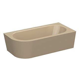 Bette BetteStarlet V Silhouette Badewanne 6720-003CELVK bahama beige, 195x95x42cm, mit Schürze