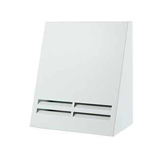 Blauberg Au&szlig;enhaube 8020414 wei&szlig;, &Oslash; 160 mm, Metall