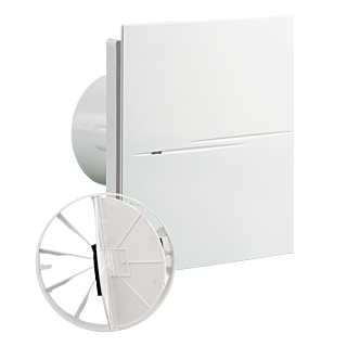Blauberg Sileo Design 100 Abluftventilator 8107443 100 H K1 Designabdeckung