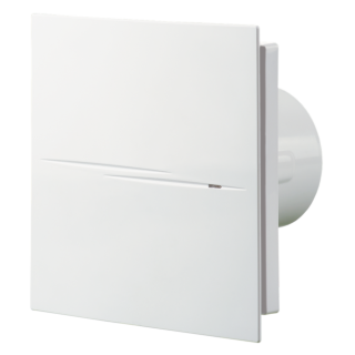 Blauberg Sileo Design V2 100 T zweistufiger Ventilator 8036439 mit einer F&ouml;rderleistung bis 90 m&sup3;/h, Leistung 4,5W, inklusive R&uuml;ckschlagklappe