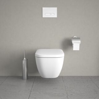 Duravit Happy D.2 wall washdown WC 2222090000 Rimless, white