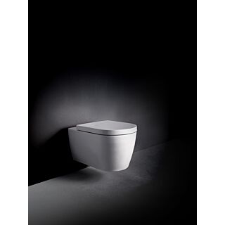 Duravit ME by Starck Hero Edition Wand-WC Set 490709AAA1  sp&uuml;lrandlos, DuraFlush, 340 x 540 mm, Wei&szlig; gl&auml;nzend