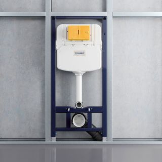 Élément WC Duravit DuraSystem Basic WD1029000000 115 cm, cloison sèche, mécanique, façade