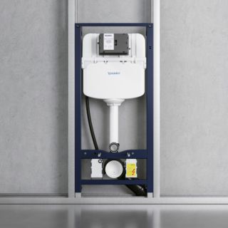 Élément WC Duravit DuraSystem WD1040000000 115 x 12,6 cm, pour cloison sèche