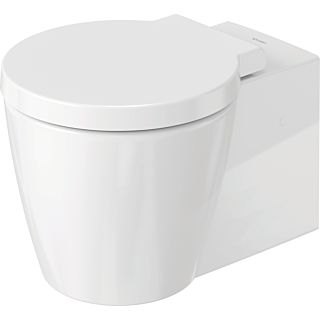 Duravit Starck 1 Wand Tiefsp&uuml;l WC 02100900641 weiss, wondergliss