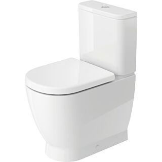 WC sur pied Duravit D-Code &agrave; chasse d'eau profonde 20600900002 37 x 60 cm, 4,5 l, sortie horizontale, blanc
