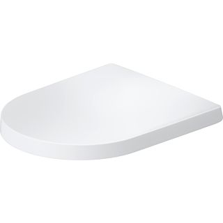 Duravit Balcoon toilet seat 0027693200 Overlapping, removable, with soft-close, white satin matt