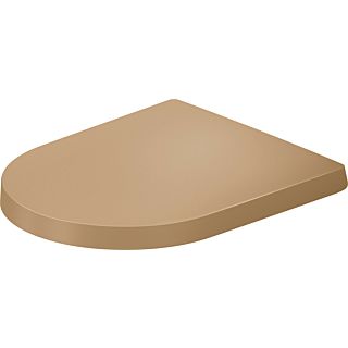 Duravit Balcoon toilet seat 002769CB00 Overlapping, removable, with soft-close, Clay terra matt
