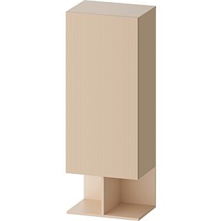 Meuble mi-hauteur Duravit Balcon BA1302RJEIE0000 50x36x132cm, porte à droite, beige sable texturé
