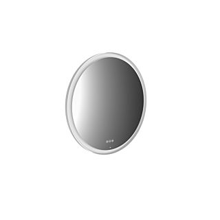 Emco Round LED-Lichtspiegel 441300707 &Oslash; 700 mm, wei&szlig;, 3 Touchsensoren, umlaufende LED-Beleuchtung