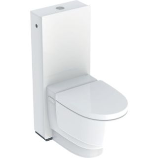 Geberit AquaClean Mera Classic WC-Komplettanlage 146240SI1 mit Stand-WC, weiß-alpin