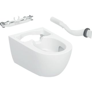Geberit WC-Keramik f&uuml;r AquaClean Alba 245823011 wei&szlig;, Ersatzkeramik, ohne Technik